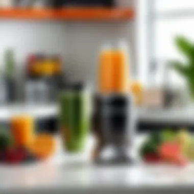 User Experience with the Nutribullet System A user enjoying a drink prepared with the Nutribullet