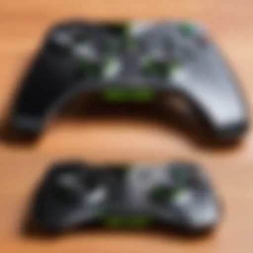 Nvidia Shield remote control on a table