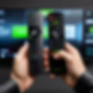 User integrating a new remote with Nvidia Shield device