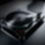 An elegant Onkyo turntable showcasing its craftsmanship and design