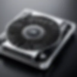 High-performance cooling fan for PS4 Pro