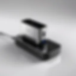 Sleek design of the Orfeld cordless vacuum charger showcasing its modern aesthetic