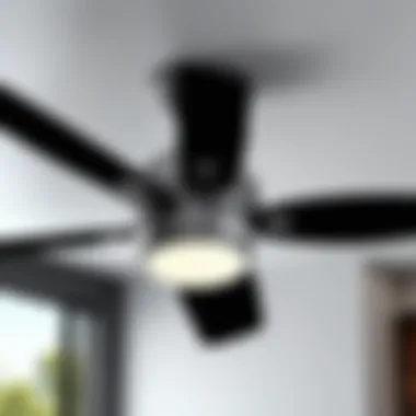 Modern Outdoor Ceiling Fan with Lighting Feature Modern outdoor ceiling fan with integrated lighting