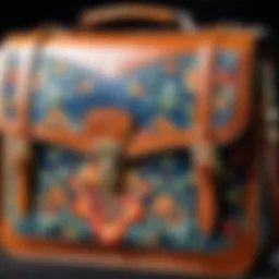 Elegant Patricia Nash computer bag showcasing premium materials and craftsmanship