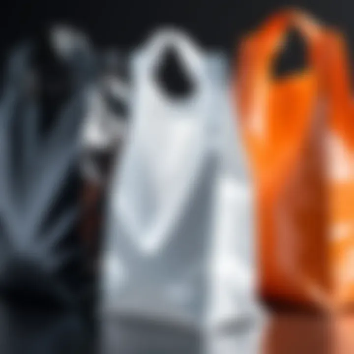 Applications of Plymor plastic bags in retail settings