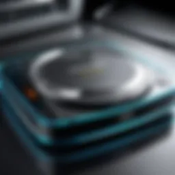 Sleek design of a portable CD player with USB output