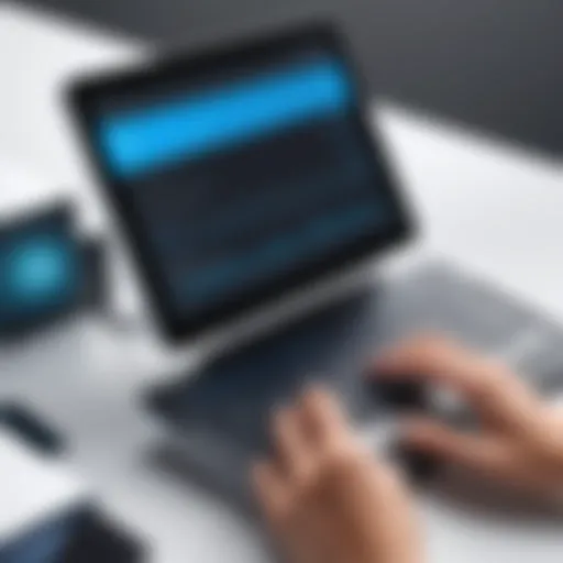 A sleek portable device showcasing versatility in various environments