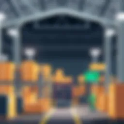 A well-organized logistics hub in the Maquiladora sector