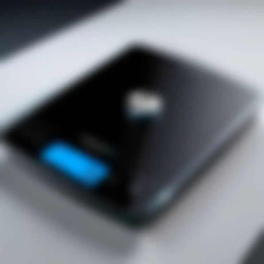 Sleek design of ProForm scale showcasing its modern features