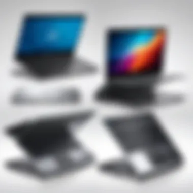 Various Models of Rebuilt Dell Laptops Various models of rebuilt Dell laptops available