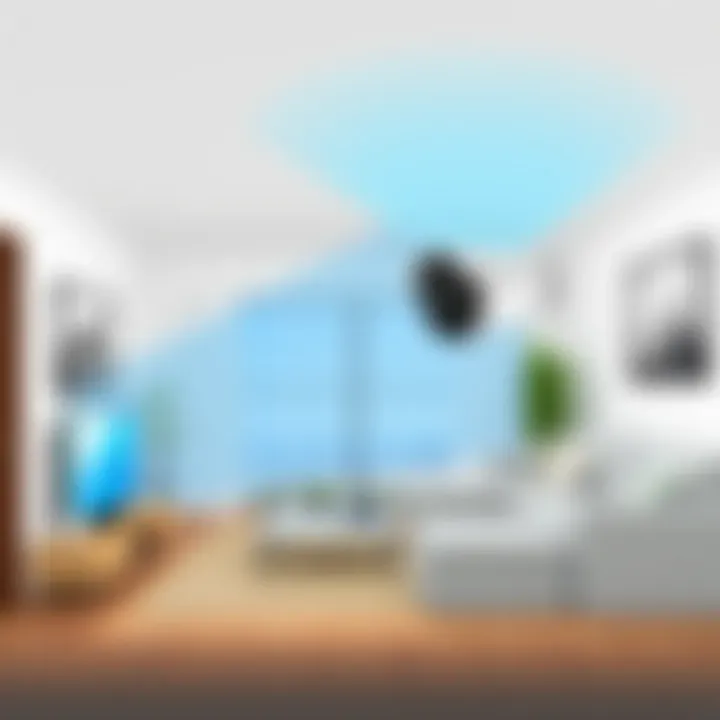 Home Setting Application of Reolink 4MP PoE IP Camera Real-world application of Reolink 4MP PoE IP Camera in a home setting