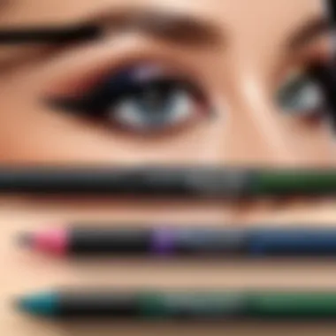 Color Options of Rimmel London Pencil Eyeliner Variety of color options available for Rimmel London Pencil Eyeliner