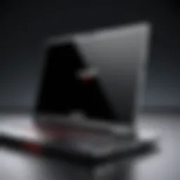 High-performance Sager laptop showcasing sleek design and powerful features.