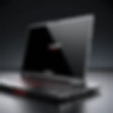 High-performance Sager laptop showcasing sleek design and powerful features.