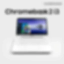 Samsung Galaxy Chromebook 2 i3 front view showcasing design