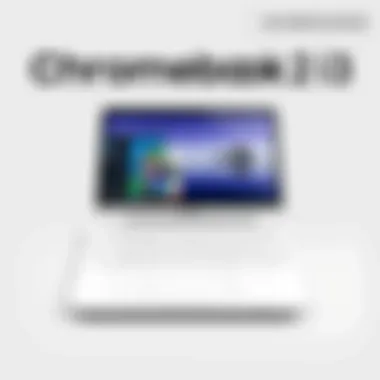 Front View of Samsung Galaxy Chromebook 2 i3 Samsung Galaxy Chromebook 2 i3 front view showcasing design