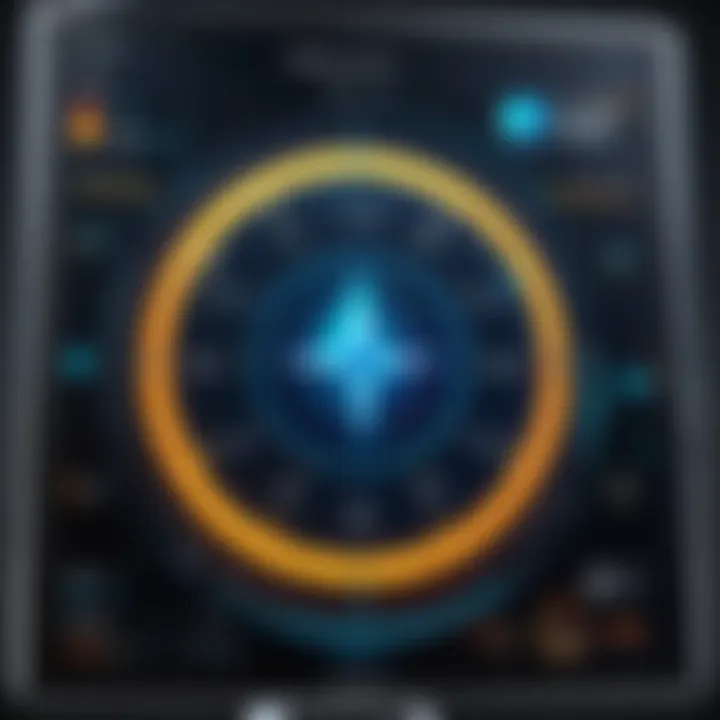 Performance metrics display of Skytech Chronos during gaming