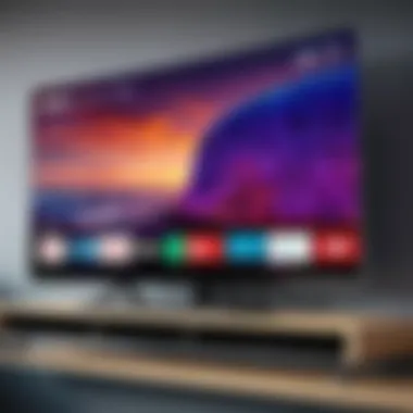 Successfully Mounted TCL Roku TV Example of a successfully mounted TCL Roku TV