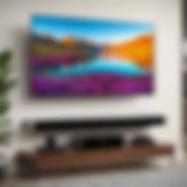 Wall Mount Configurations for TCL Roku TV Visual representation of wall mount configurations