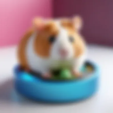 Zhu Zhu Pets vs. Real Hamsters A side-by-side comparison of Zhu Zhu Pets and real hamsters in their habitats.