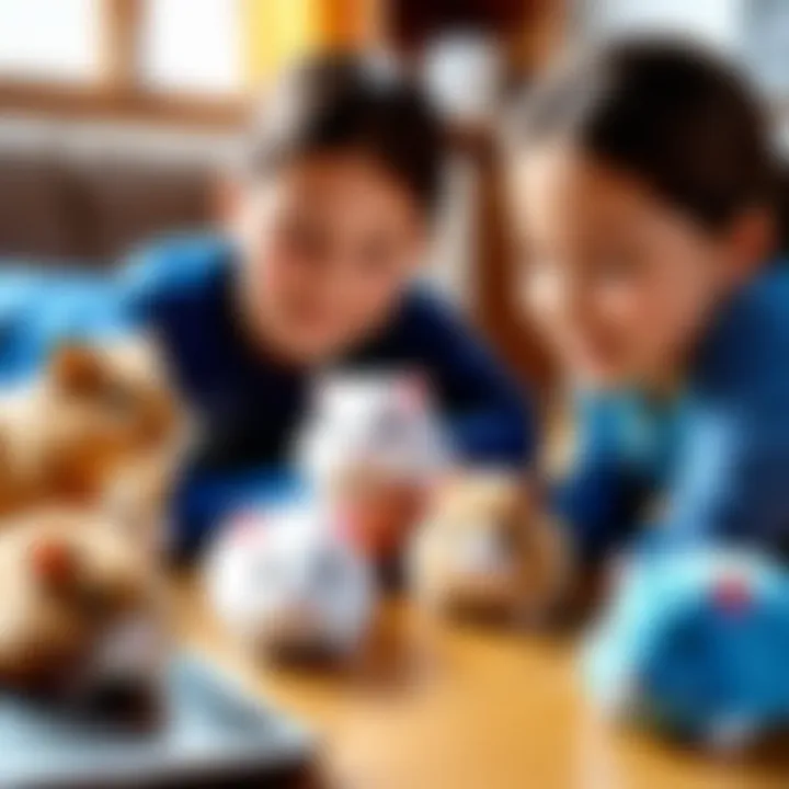 An engaging scene of children playing with Zhu Zhu Pets, illustrating their appeal.
