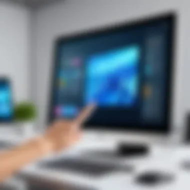 Versatile Applications of Touch Screen Monitors Diverse applications of touch screen monitors in various settings