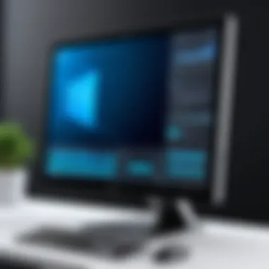 Ergonomic Setup for Professional Environments An ergonomic touch screen monitor set up for professional use