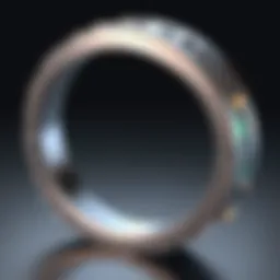 Detailed diagram illustrating the functionality of anti-static rings in electrostatic discharge prevention