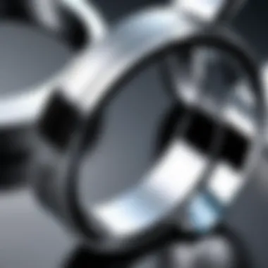 Materials Used in Anti-Static Rings Close-up view of materials used in the manufacturing of anti-static rings