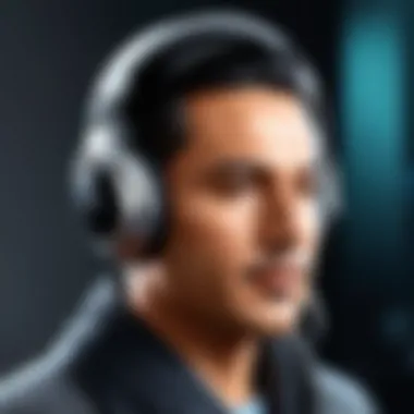 Audiophile Experience with HIFIMAN Ananda Audiophile enjoying a high-quality audio setup featuring the HIFIMAN Ananda cable.