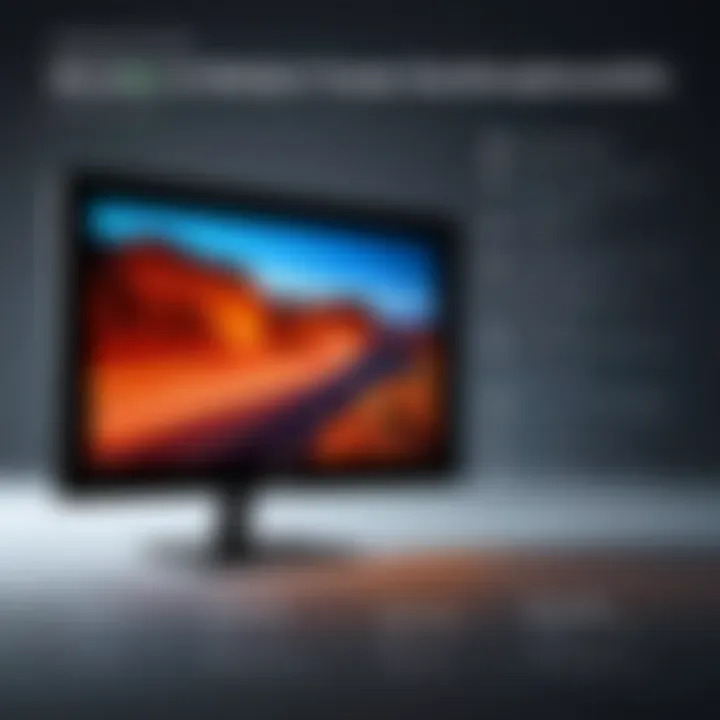Chart comparing different types of Monitor LED Backlight Kits available in the market