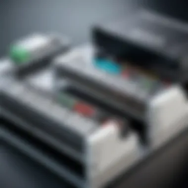 An illustration demonstrating the functionalities of PLC adapters in automation systems.