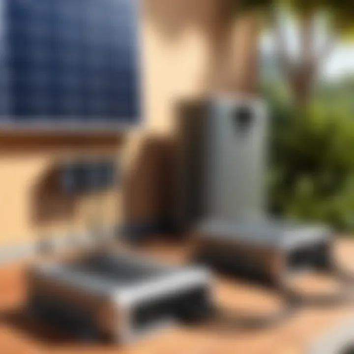 Outdoor setup featuring a power inverter powering multiple devices