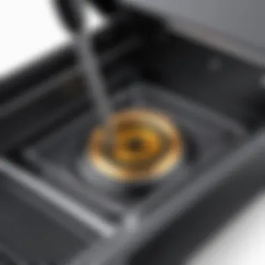 Significance of Proper Probe Grommet Installation Installation of a probe grommet in a grilling system highlighting its importance.