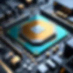 Detailed architecture of a modern processor showcasing its components and functions