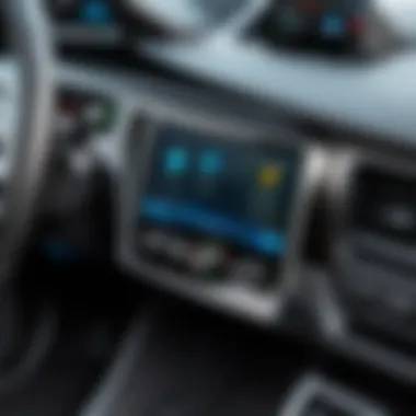 Driver Utilizing USB Panel Mount for Charging A tech-savvy driver using a USB panel mount for charging