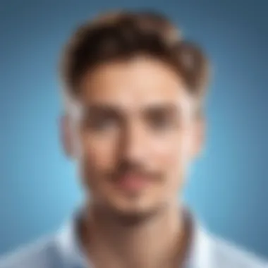User interface showcasing Windows Hello facial recognition setup