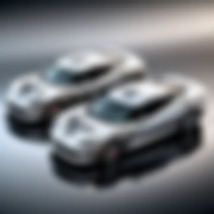 Illustration of compatible vehicles with Viper remote start fobs