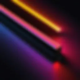 Vocolinc Light Strip showcasing vibrant colors