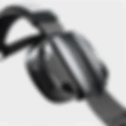 Close-up view of the VR Power Elite Strap showcasing its ergonomic design.
