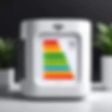 Energy Efficiency Rating of Vremi Portable Air Conditioner Energy efficiency rating chart for Vremi air conditioner