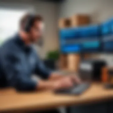 Exceptional Customer Service at Wahlberg Electric Supply High-quality service team at Wahlberg Electric Supply assisting a customer