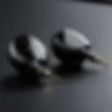 Elegant design of Wicked Audio Arq earbuds showcasing superior craftsmanship.