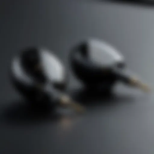 Elegant design of Wicked Audio Arq earbuds showcasing superior craftsmanship.