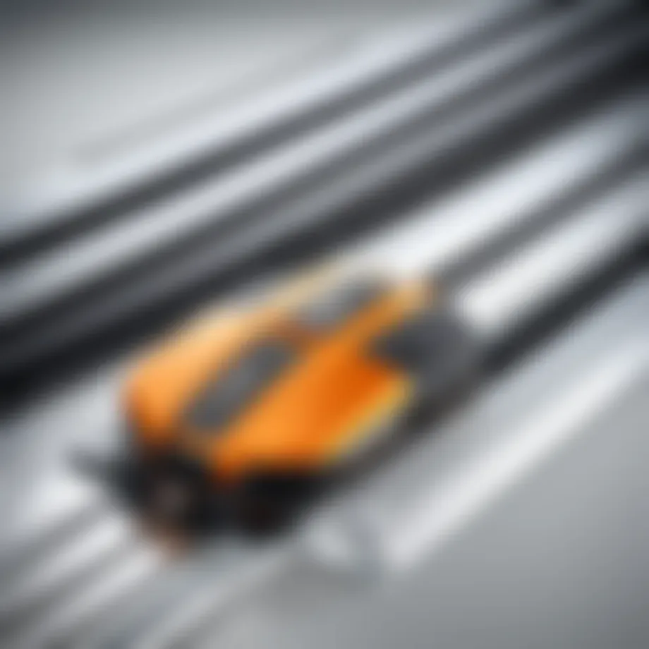 Innovative design of the WORX Exactrack system showcasing its cutting-edge technology.